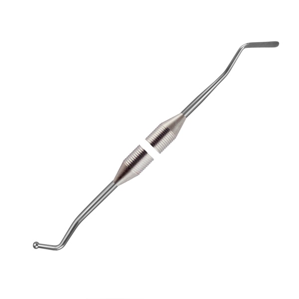 04-12 Штопфер шарообразный изогнутый-гладилка большая